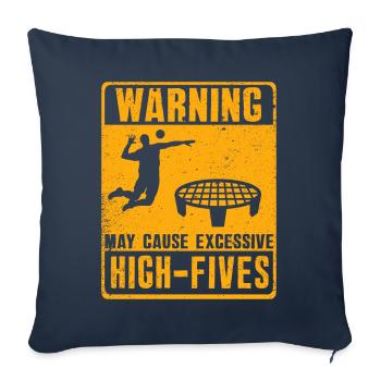 Spike Ball Spikeball Roundnet - Sofa pillowcase 17,3'' x 17,3'' (45 x 45 cm) - navy - Front