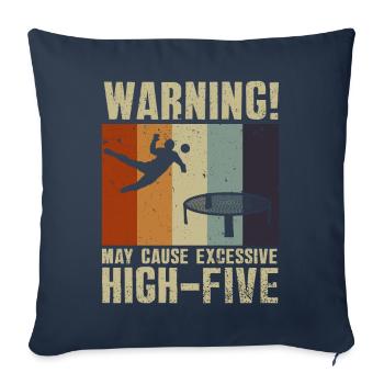 Spike Ball Spikeball Roundnet - Sofa pillowcase 17,3'' x 17,3'' (45 x 45 cm) - navy - Front