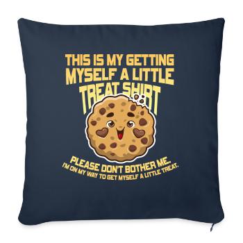 Creamy Sundae Dessert Don't Bother Me - Sofa pillowcase 17,3'' x 17,3'' (45 x 45 cm) - navy - Front