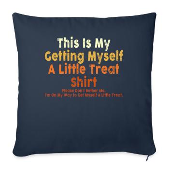 Creamy Sundae Dessert Don't Bother Me - Sofa pillowcase 17,3'' x 17,3'' (45 x 45 cm) - navy - Front