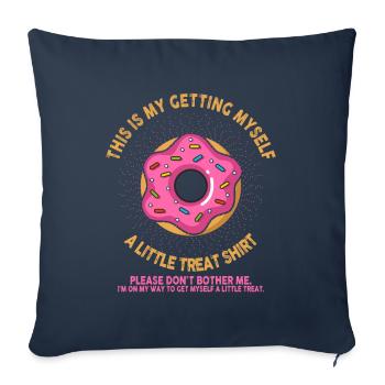 Creamy Sundae Dessert Don't Bother Me - Sofa pillowcase 17,3'' x 17,3'' (45 x 45 cm) - navy - Front