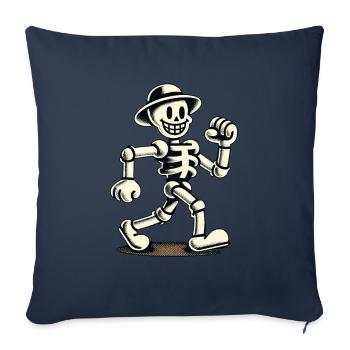 Retro Vintage Cartoon Halloween Costume Decoration - Sofa pillowcase 17,3'' x 17,3'' (45 x 45 cm) - navy - Front