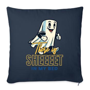 Lustiger Geister Spruch Okkultes Halloween Geist - Sofakissenbezug 45 x 45 cm - Navy - Vorne