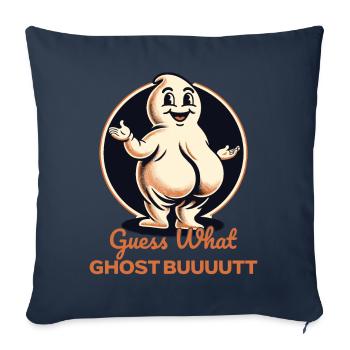 Halloween Kostüm Geister Hintern Lustiger Geister - Sofakissenbezug 45 x 45 cm - Navy - Vorne