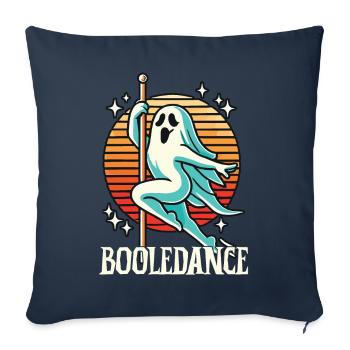 Danse booléenne drôle disant pole dance Halloween - Housse de coussin décorative 45 x 45 cm - bleu marine - Devant