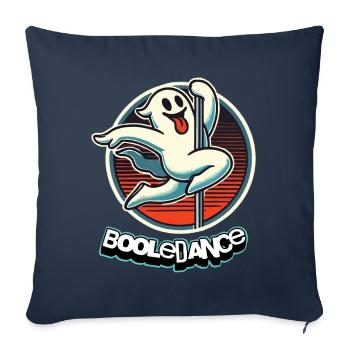 Funny Boolean Dance Saying Pole Dance Ghost - Sofa pillowcase 17,3'' x 17,3'' (45 x 45 cm) - navy - Front