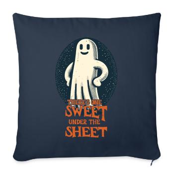 Last Minute Costume Scary Halloween - Sofa pillowcase 17,3'' x 17,3'' (45 x 45 cm) - navy - Front
