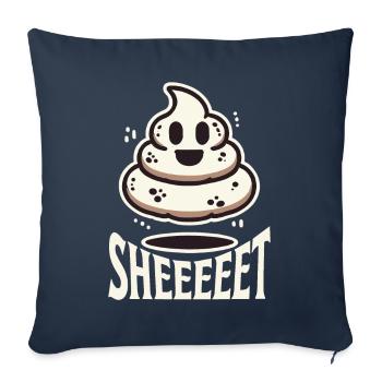 Funny Halloween Ghost Bunch Motif - Sofa pillowcase 17,3'' x 17,3'' (45 x 45 cm) - navy - Front