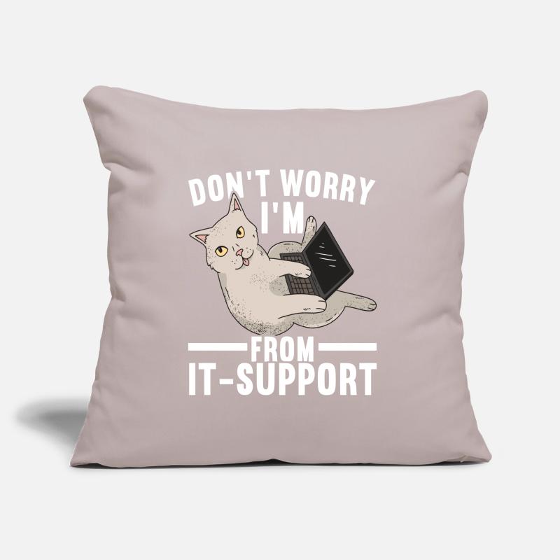 Programmers Programming Computer Scientists Sofa pillowcase 17,3'' x 17,3'' (45 x 45 cm)