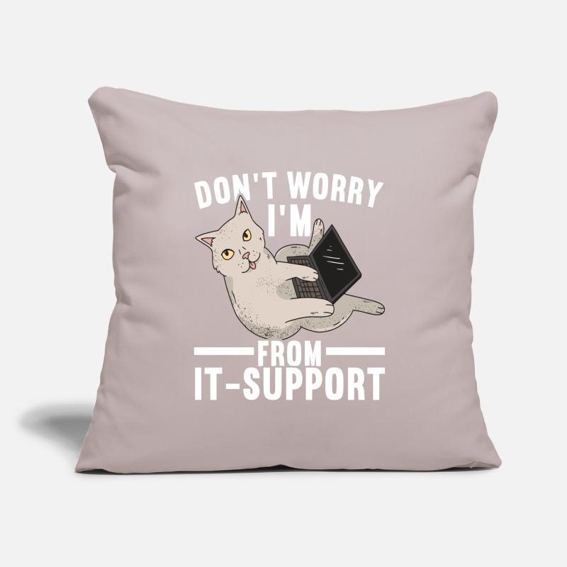 Programmers Programming Computer Scientists Sofa pillowcase 17,3'' x 17,3'' (45 x 45 cm)