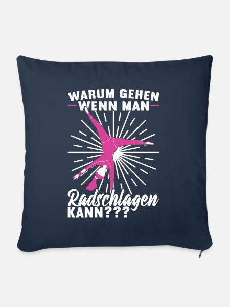 Turnen Turner - Sofakissenbezug 45 x 45 cm - Navy