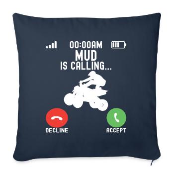 Quad Bike Quad Riders - Sofa pillowcase 17,3'' x 17,3'' (45 x 45 cm) - navy - Front