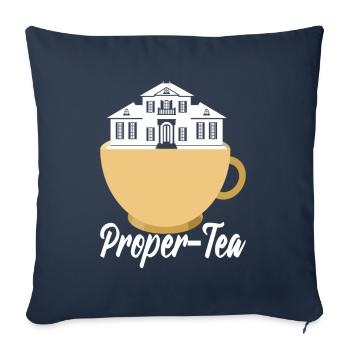 Real estate marker Markler Immobilien - Sofa pillowcase 17,3'' x 17,3'' (45 x 45 cm) - navy - Front