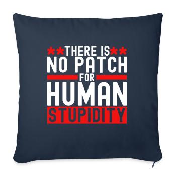Programmer Cyber Security - Sofa pillowcase 17,3'' x 17,3'' (45 x 45 cm) - navy - Front