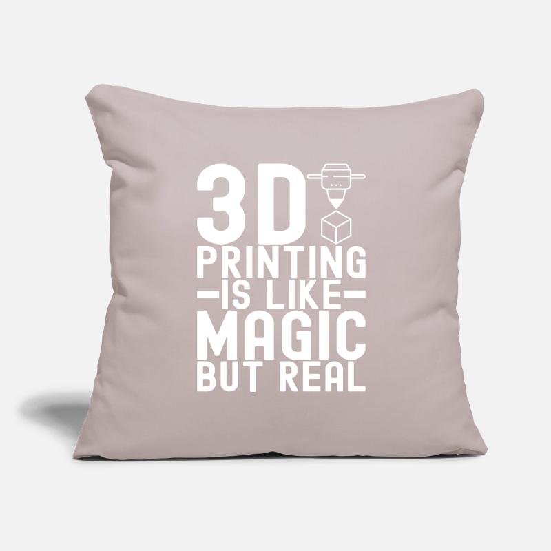 Impression 3D Housse de coussin décorative 45 x 45 cm