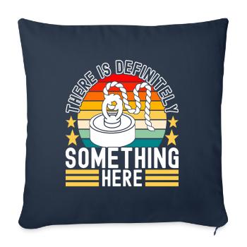Magnet Fischer Magnet Pêche - Housse de coussin décorative 45 x 45 cm - bleu marine - Devant