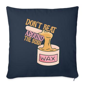 Beautician Cosmetics - Sofa pillowcase 17,3'' x 17,3'' (45 x 45 cm) - navy - Front