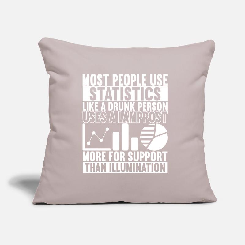 Data Scientist Data Analyst Sofa pillowcase 17,3'' x 17,3'' (45 x 45 cm)