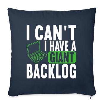 Programmierer Informatiker - Sofakissenbezug 45 x 45 cm - Navy - Vorne