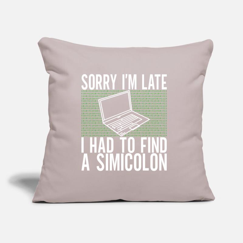 Programmer Computer Scientist Sofa pillowcase 17,3'' x 17,3'' (45 x 45 cm)