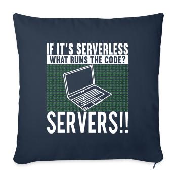 Programmierer Informatiker - Sofakissenbezug 45 x 45 cm - Navy - Vorne