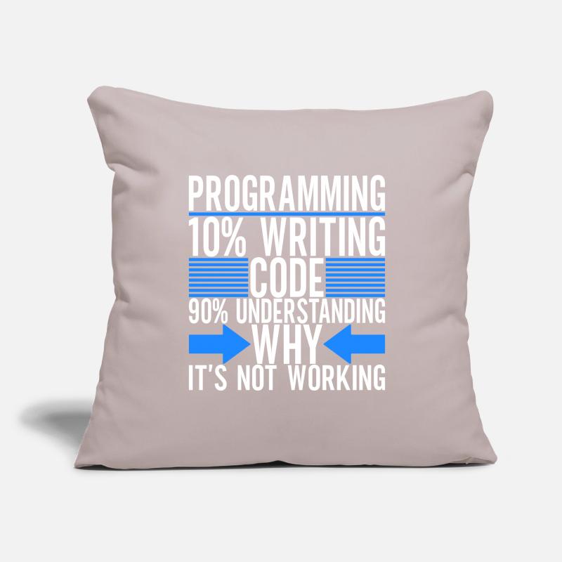 Programmierer Informatiker Sofakissenbezug 45 x 45 cm