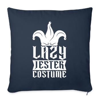 Ren Festival Renaissance Festival - Housse de coussin décorative 45 x 45 cm - bleu marine - Devant