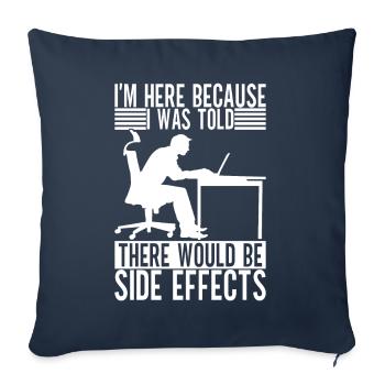 Programmer Computer Scientist - Sofa pillowcase 17,3'' x 17,3'' (45 x 45 cm) - navy - Front