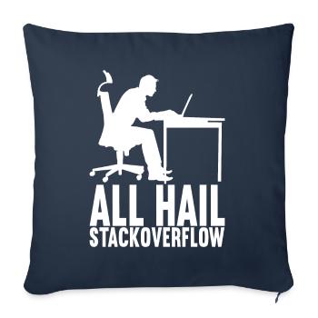 Programmierer Informatiker - Sofakissenbezug 45 x 45 cm - Navy - Vorne
