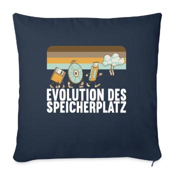 Programmierer Informatiker - Sofakissenbezug 45 x 45 cm - Navy - Vorne