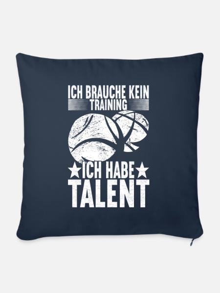 Boule Boulespieler - Sofakissenbezug 45 x 45 cm - Navy