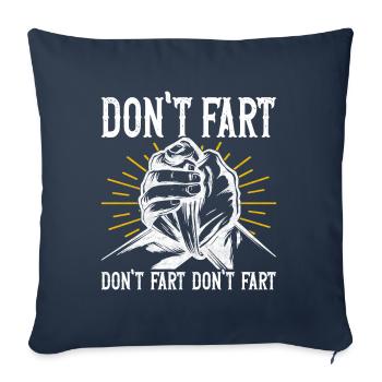 Arm wrestling arm wrestling - Sofa pillowcase 17,3'' x 17,3'' (45 x 45 cm) - navy - Front