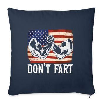 Arm wrestling arm wrestling - Sofa pillowcase 17,3'' x 17,3'' (45 x 45 cm) - navy - Front