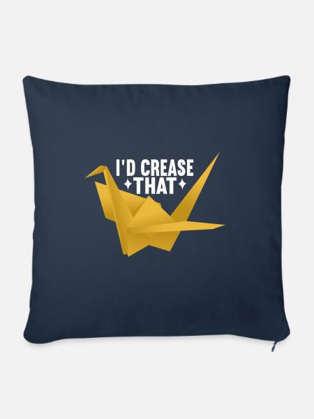 Origami - Sofakissenbezug 45 x 45 cm - Navy