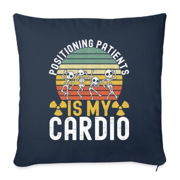 Radiology Radiologist - Sofa pillowcase 17,3'' x 17,3'' (45 x 45 cm) - navy - Front
