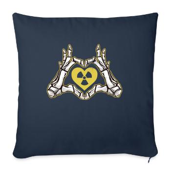 Radiology Radiologist - Sofa pillowcase 17,3'' x 17,3'' (45 x 45 cm) - navy - Front