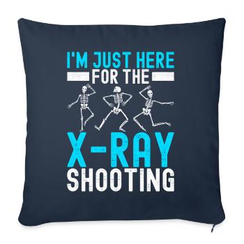 Radiology Radiologist - Sofa pillowcase 17,3'' x 17,3'' (45 x 45 cm) - navy - Front