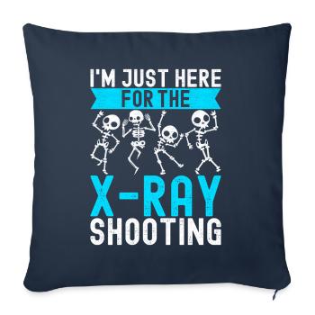 Radiology Radiologist - Sofa pillowcase 17,3'' x 17,3'' (45 x 45 cm) - navy - Front