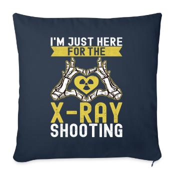 Radiology Radiologist - Sofa pillowcase 17,3'' x 17,3'' (45 x 45 cm) - navy - Front