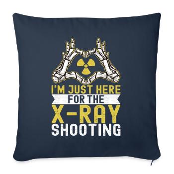 Radiology Radiologist - Sofa pillowcase 17,3'' x 17,3'' (45 x 45 cm) - navy - Front