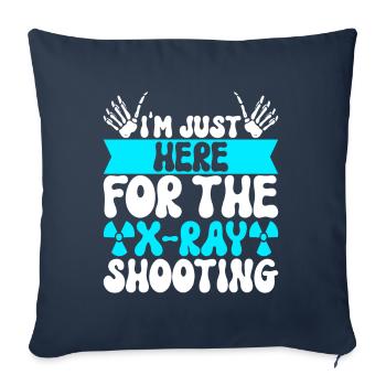 Radiology Radiologist - Sofa pillowcase 17,3'' x 17,3'' (45 x 45 cm) - navy - Front