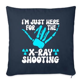 Radiology Radiologist - Sofa pillowcase 17,3'' x 17,3'' (45 x 45 cm) - navy - Front
