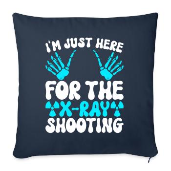 Radiology Radiologist - Sofa pillowcase 17,3'' x 17,3'' (45 x 45 cm) - navy - Front