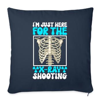Radiology Radiologist - Sofa pillowcase 17,3'' x 17,3'' (45 x 45 cm) - navy - Front