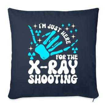 Radiology Radiologist - Sofa pillowcase 17,3'' x 17,3'' (45 x 45 cm) - navy - Front