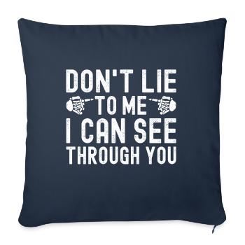Radiology Radiologist - Sofa pillowcase 17,3'' x 17,3'' (45 x 45 cm) - navy - Front