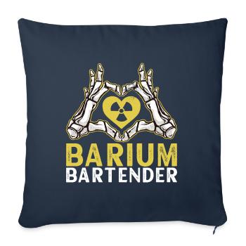 Radiology Radiologist - Sofa pillowcase 17,3'' x 17,3'' (45 x 45 cm) - navy - Front