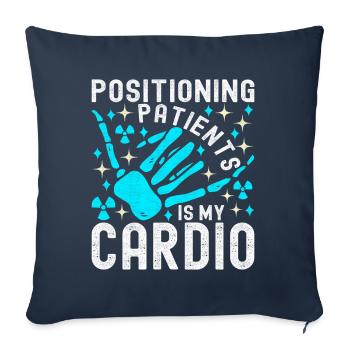 Radiology Radiologist - Sofa pillowcase 17,3'' x 17,3'' (45 x 45 cm) - navy - Front
