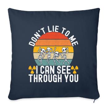 Radiology Radiologist - Sofa pillowcase 17,3'' x 17,3'' (45 x 45 cm) - navy - Front