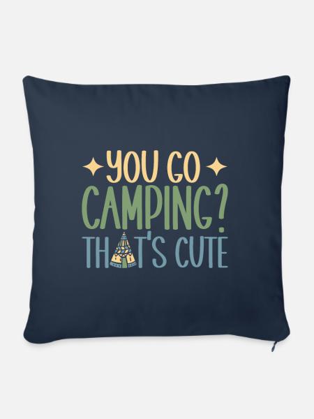 Glamping Glamper - Sofakissenbezug 45 x 45 cm - Navy
